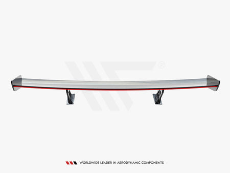 Carbon Spoiler With Internal Brackets Uprights V.2 + LED BMW 1 M E82