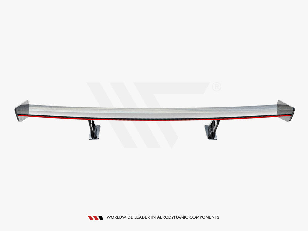 Maxton Design Carbon Spoiler With Internal Brackets Uprights V.2 + LED BMW 1 M E82 - CF-BM-1-82-M-WING5-INT-245-P-2+LED - Image 12