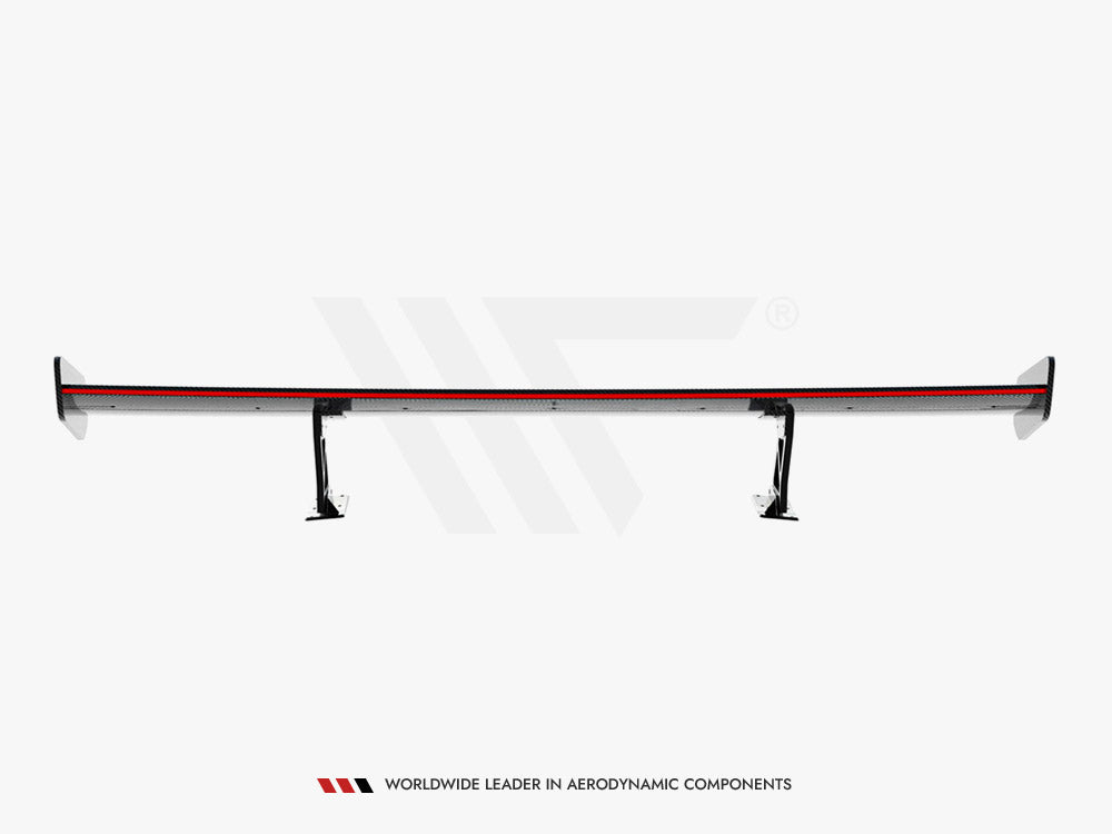 Maxton Design Carbon Spoiler With Internal Brackets Uprights V.2 + LED BMW 1 M E82 - CF-BM-1-82-M-WING5-INT-245-P-2+LED - Image 13