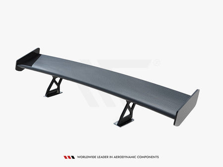 Carbon Spoiler With Internal Brackets Uprights V.2 + LED BMW 1 M E82
