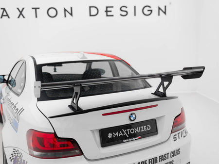 Maxton Design Carbon Spoiler With Internal Brackets Uprights V.1 BMW 1 M E82 - CF-BM-1-82-M-WING5-INT-245-P-1 - Image 4
