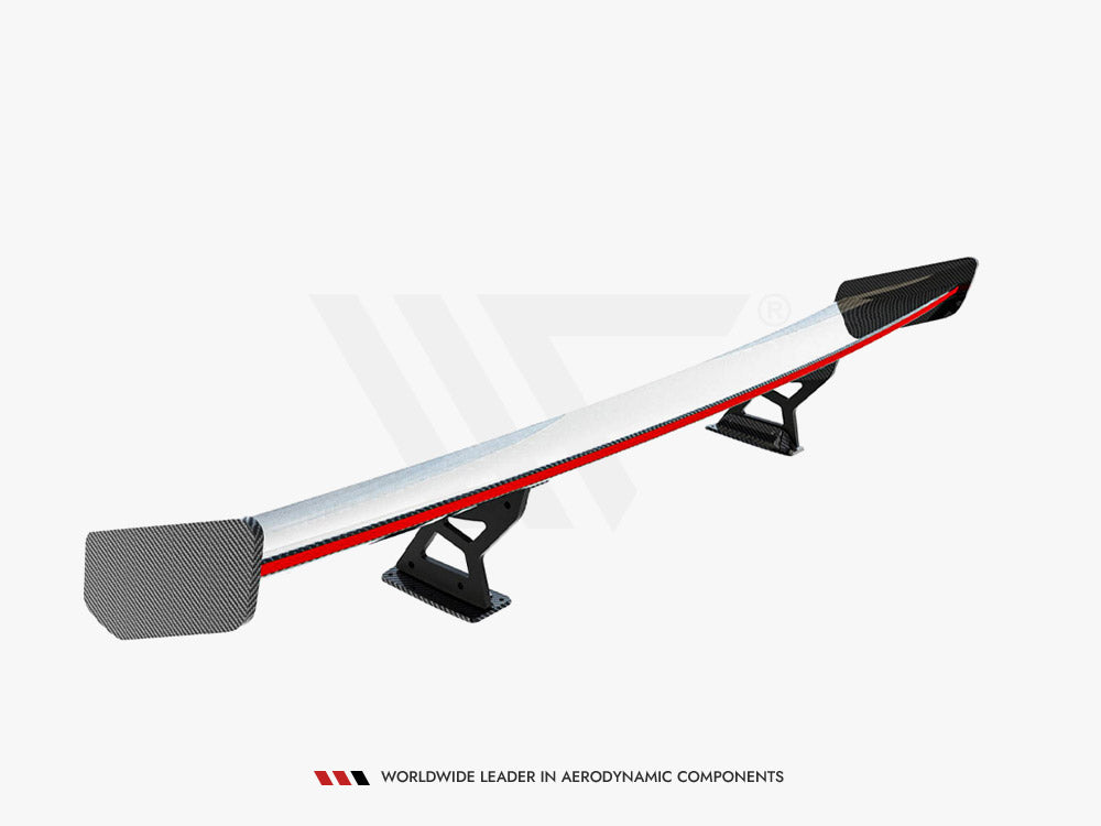 Maxton Design Carbon Spoiler With Internal Brackets Uprights V.1 + LED BMW 1 M E82 - CF-BM-1-82-M-WING5-INT-245-P-1+LED - Image 10