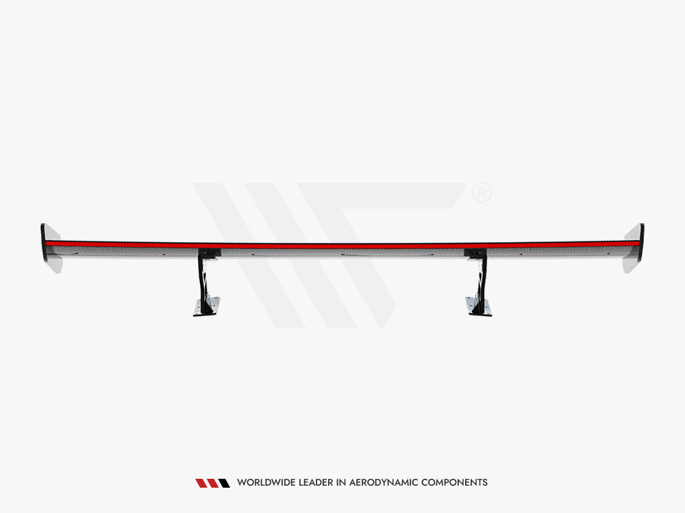 Maxton Design Carbon Spoiler With Internal Brackets Uprights V.1 + LED BMW 1 M E82 - CF-BM-1-82-M-WING5-INT-245-P-1+LED - Image 12