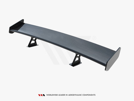 Maxton Design Carbon Spoiler With Internal Brackets Uprights V.1 + LED BMW 1 M E82 - CF-BM-1-82-M-WING5-INT-245-P-1+LED - Image 13