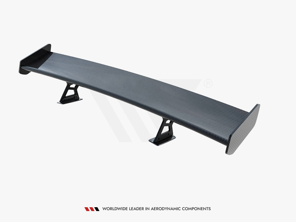 Maxton Design Carbon Spoiler With Internal Brackets Uprights V.1 + LED BMW 1 M E82 - CF-BM-1-82-M-WING5-INT-245-P-1+LED - Image 16