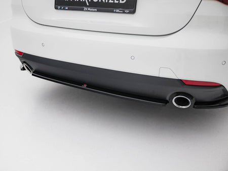 Maxton Design Central Rear Splitter BMW 4 Coupe / Cabrio G22 / G23 - BM-4-G23-CA-RD1G - Image 3