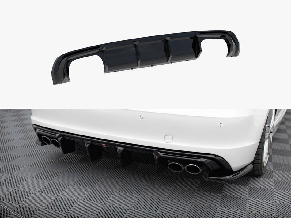 Maxton Design Rear Valance Audi S3 Sportback 8V - AU-S3-8V-SB-RS1GOO_OO - Image 1