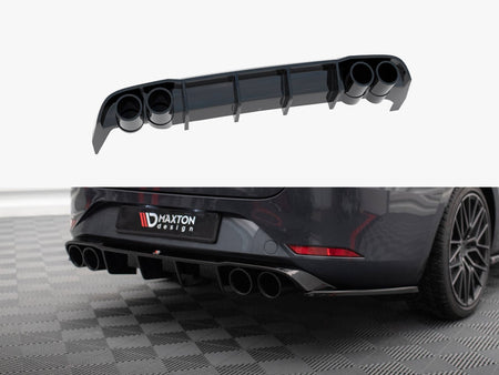 Maxton Design Rear Valance + Exhaust Ends Imitation Seat Leon ST FR Mk4 - SE-LE-4-FR-ST-RS2+ - Image 1