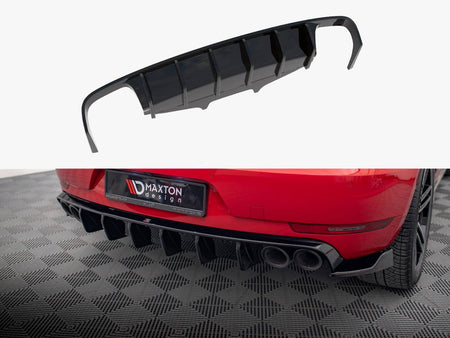 Maxton Design Rear Valance Porsche Macan GTS / Sport Design Mk1 Facelift - PO-MA-1F-RS1GOO_OO+RS1RG - Image 1