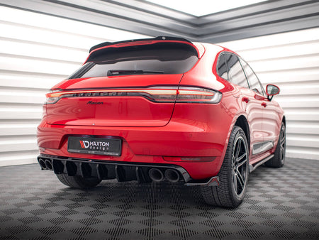 Maxton Design Rear Valance Porsche Macan GTS / Sport Design Mk1 Facelift - PO-MA-1F-RS1GOO_OO+RS1RG - Image 2