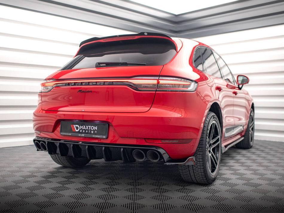 Maxton Design Rear Valance Porsche Macan GTS / Sport Design Mk1 Facelift - PO-MA-1F-RS1GOO_OO+RS1RG - Image 2
