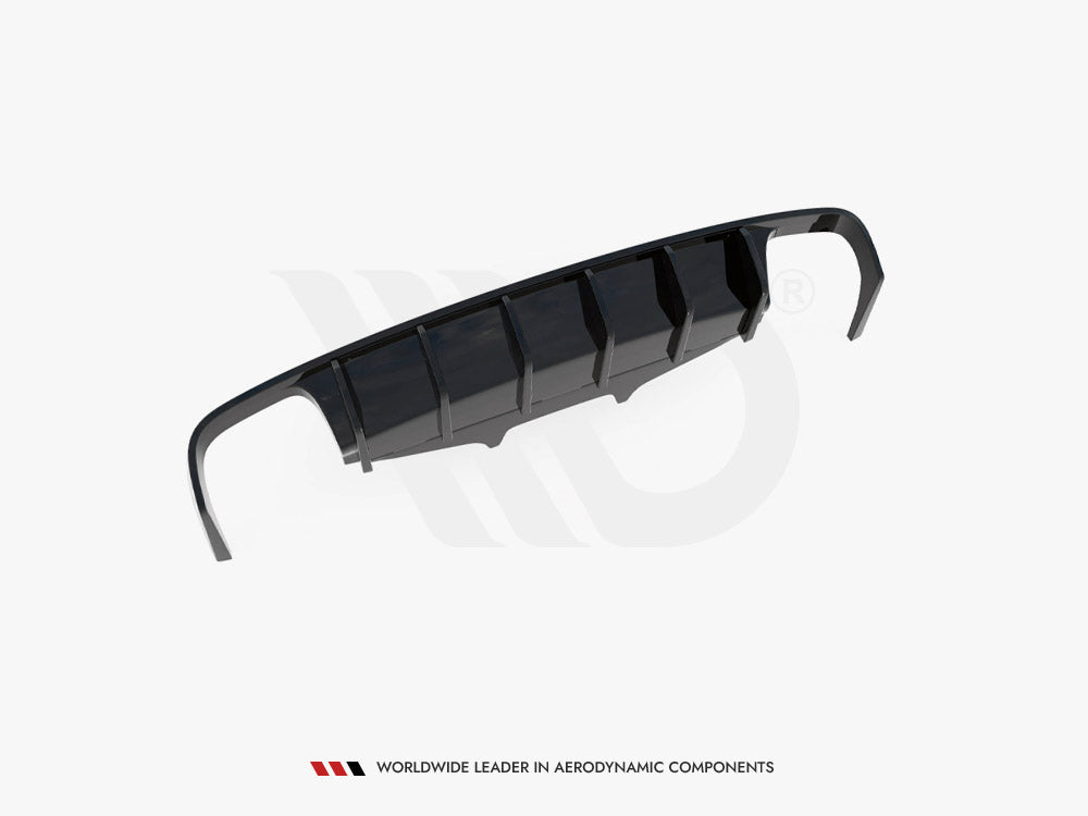 Maxton Design Rear Valance Porsche Macan GTS / Sport Design Mk1 Facelift - PO-MA-1F-RS1GOO_OO+RS1RG - Image 6