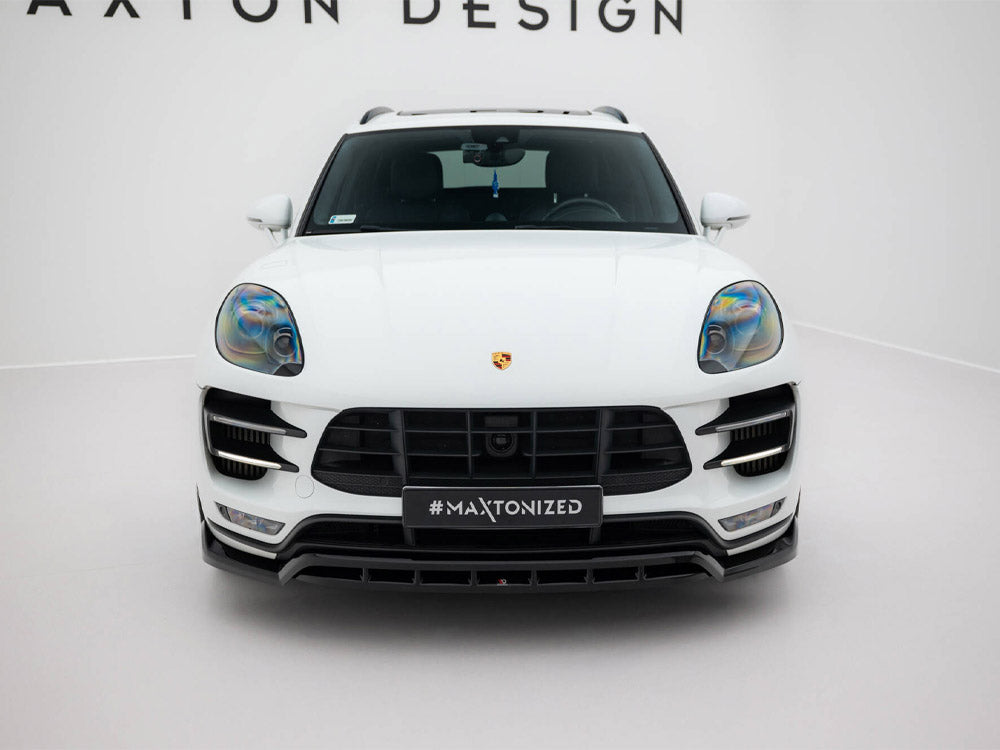 Maxton Design Front Splitter Porsche Macan Turbo Mk1 - PO-MA-1-TURBO-FD1G+FD1RG - Image 3