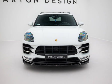 Maxton Design Front Splitter Porsche Macan Turbo Mk1 - PO-MA-1-TURBO-FD1G+FD1RG - Image 3