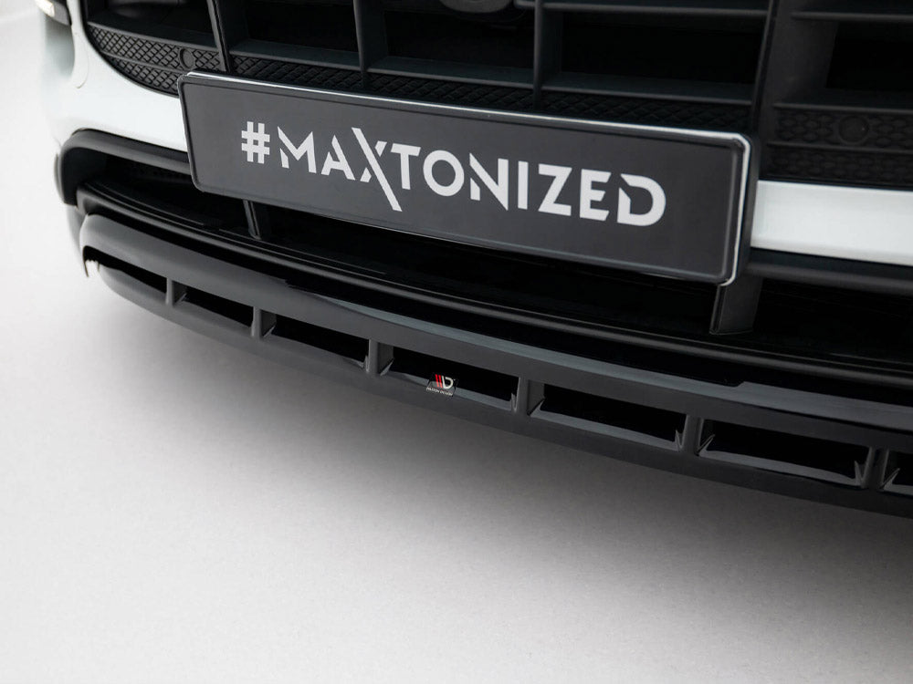 Maxton Design Front Splitter Porsche Macan Turbo Mk1 - PO-MA-1-TURBO-FD1G+FD1RG - Image 4