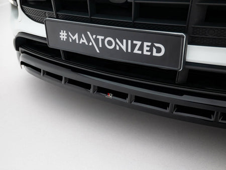 Maxton Design Front Splitter Porsche Macan Turbo Mk1 - PO-MA-1-TURBO-FD1G+FD1RG - Image 4