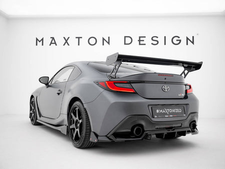 Maxton Design Carbon Spoiler With External Brackets Uprights Toyota GR86 - CF-TO-GR86-1-WING5-EXT-245-P - Image 2