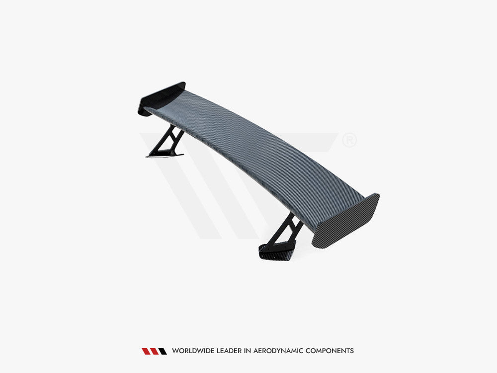 Carbon Spoiler With External Brackets Uprights Toyota GR86