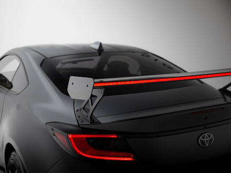 Maxton Design Carbon Spoiler With External Brackets Uprights + LED Toyota GR86 - CF-TO-GR86-1-WING5-EXT-245-P+LED - Image 5