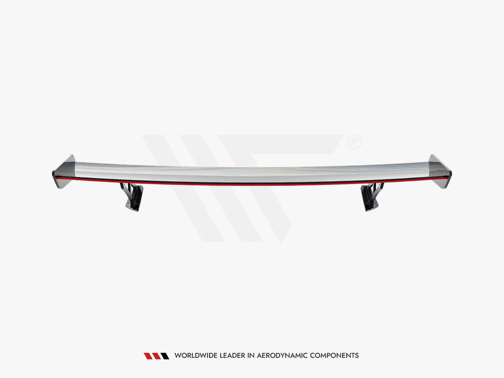 Maxton Design Carbon Spoiler With External Brackets Uprights + LED Toyota GR86 - CF-TO-GR86-1-WING5-EXT-245-P+LED - Image 12