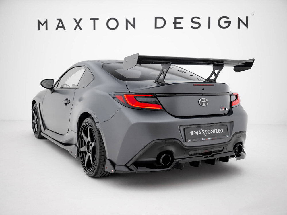 Carbon Spoiler With Internal Brackets Uprights Toyota GR86