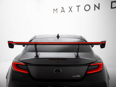 Carbon Spoiler With Internal Brackets Uprights + LED Toyota GR86