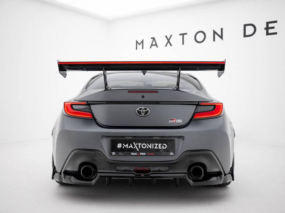 Maxton Design Carbon Spoiler With Internal Brackets Uprights + LED Toyota GR86 - CF-TO-GR86-1-WING5-INT-245-P-2+LED - Image 9