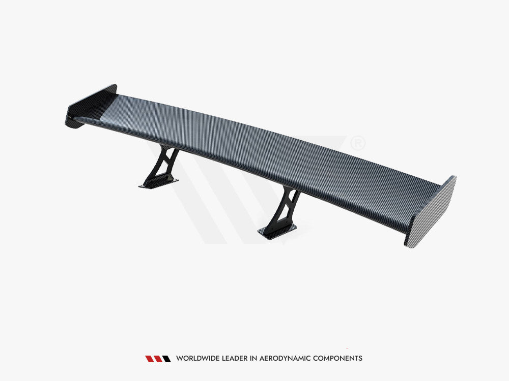 Carbon Spoiler With Internal Brackets Uprights + LED Toyota GR86