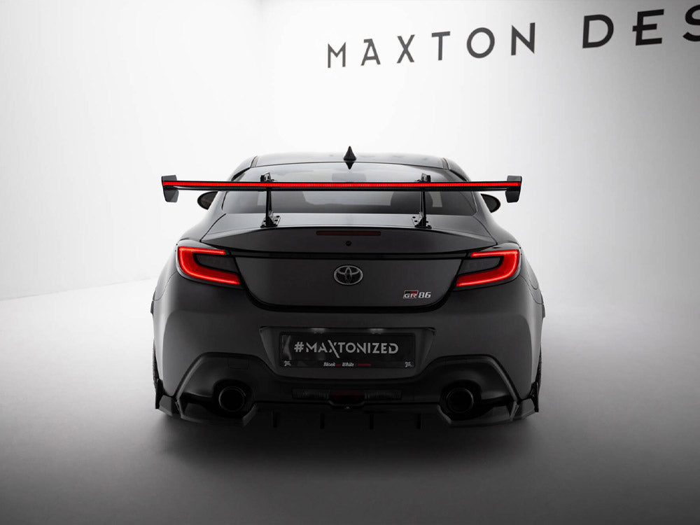Maxton Design Carbon Spoiler With Upper Swan Mounting + LED Toyota GR86 - CF-TO-GR86-1-WING5-UPP-245-P+LED - Image 3