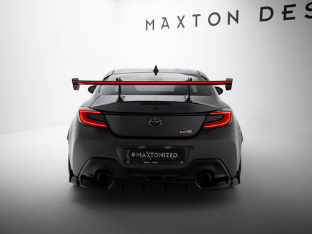 Maxton Design Carbon Spoiler With Upper Swan Mounting + LED Toyota GR86 - CF-TO-GR86-1-WING5-UPP-245-P+LED - Image 3