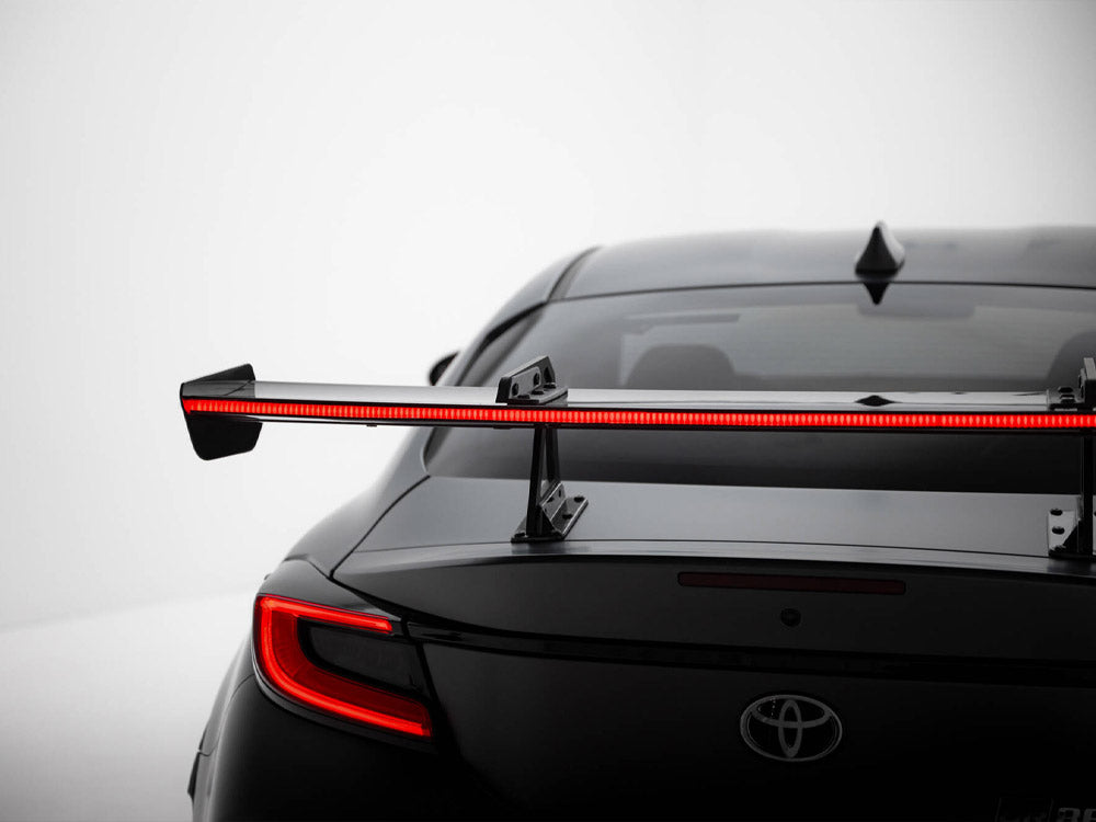 Maxton Design Carbon Spoiler With Upper Swan Mounting + LED Toyota GR86 - CF-TO-GR86-1-WING5-UPP-245-P+LED - Image 4