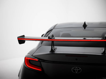 Maxton Design Carbon Spoiler With Upper Swan Mounting + LED Toyota GR86 - CF-TO-GR86-1-WING5-UPP-245-P+LED - Image 4