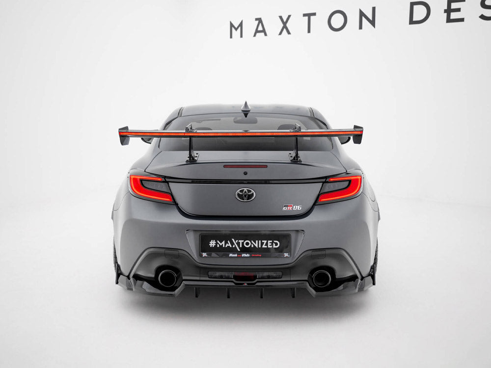 Maxton Design Carbon Spoiler With Upper Swan Mounting + LED Toyota GR86 - CF-TO-GR86-1-WING5-UPP-245-P+LED - Image 6