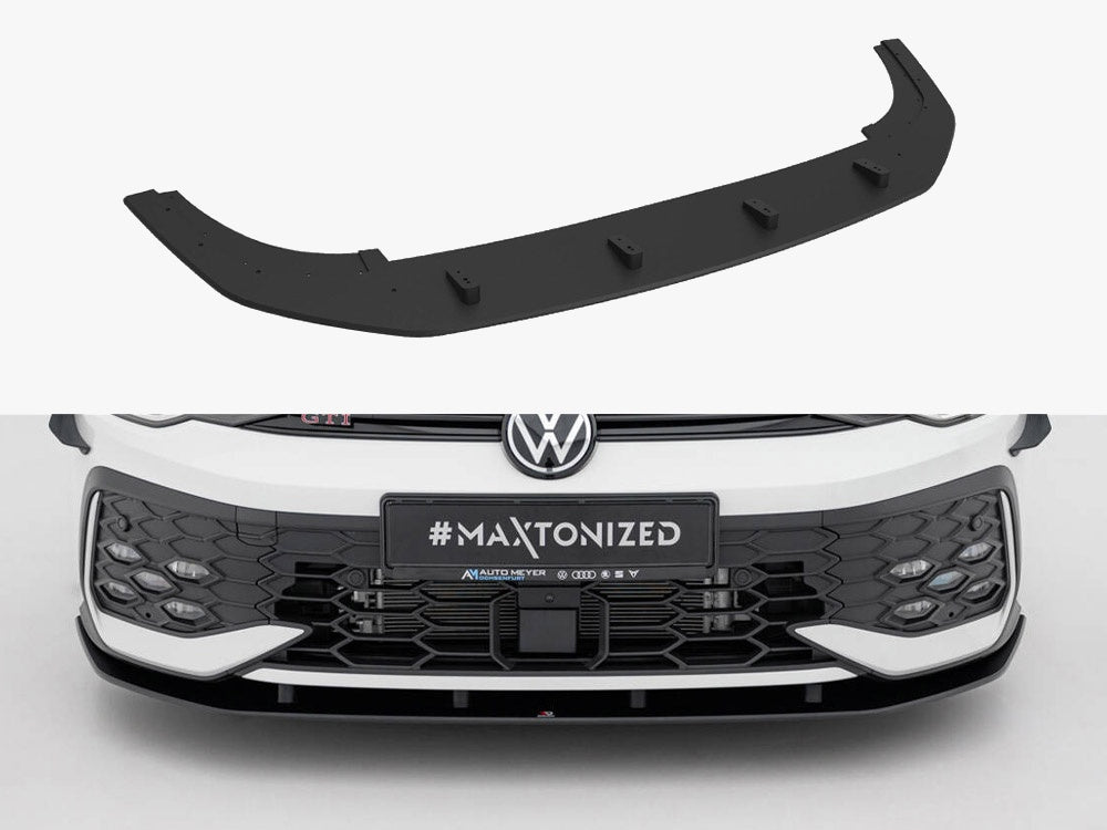 Street PRO Front Splitter Volkswagen Golf GTI / GTE / R-Line Mk8 Facelift