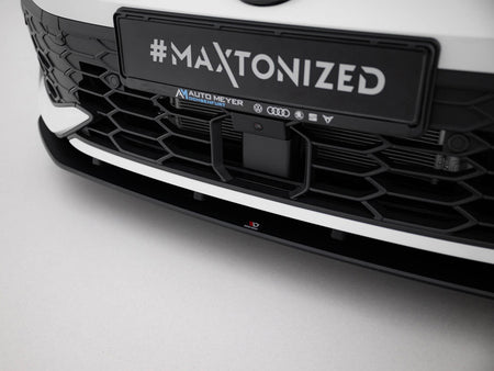Maxton Design Street PRO Front Splitter Volkswagen Golf GTI / GTE / R-Line Mk8 Facelift - VWGO8FGTICNC-FD1B - Image 4