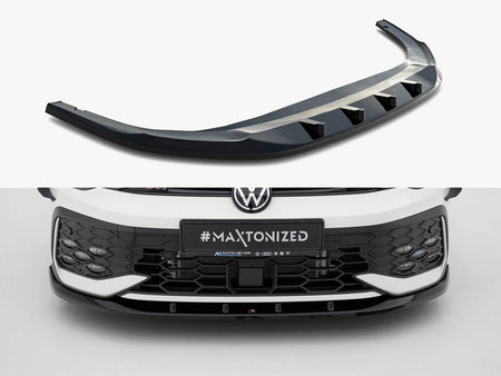 Maxton Design Front Splitter V.5 Volkswagen Golf GTI / GTE / R-Line Mk8 Facelift - VW-GO-8F-GTI-FD5G - Image 1