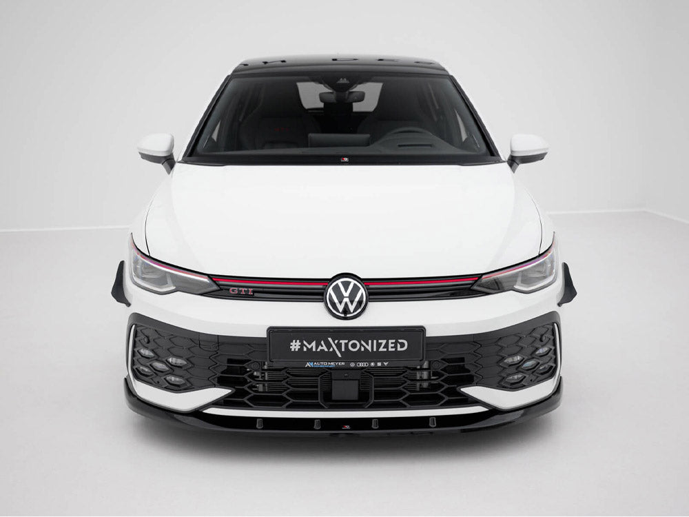 Maxton Design Front Splitter V.5 Volkswagen Golf GTI / GTE / R-Line Mk8 Facelift - VW-GO-8F-GTI-FD5G - Image 3