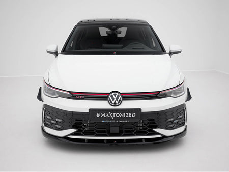 Maxton Design Front Splitter V.5 Volkswagen Golf GTI / GTE / R-Line Mk8 Facelift - VW-GO-8F-GTI-FD5G - Image 3