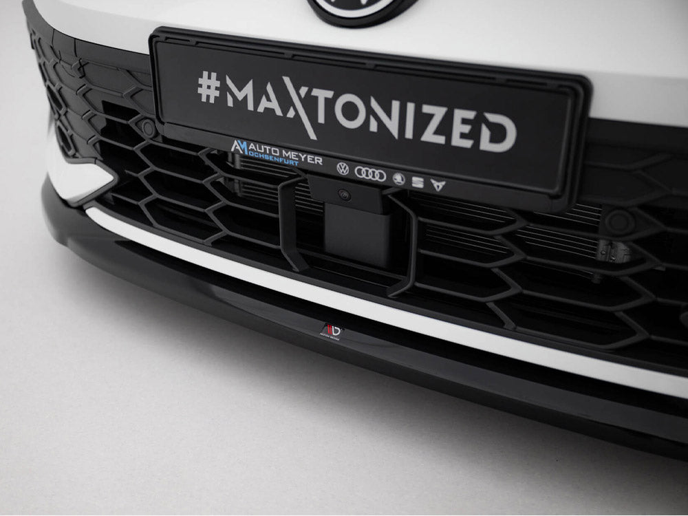 Maxton Design Front Splitter V.4 Volkswagen Golf GTI / GTE / R-Line Mk8 Facelift - VW-GO-8F-GTI-FD4G - Image 4