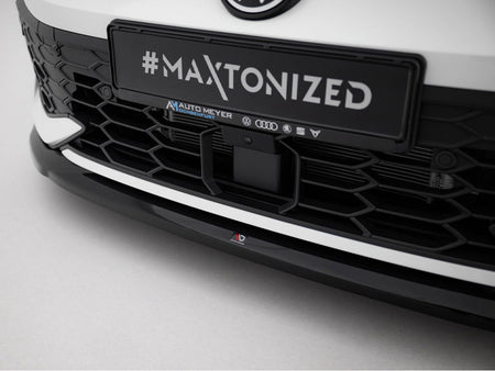 Maxton Design Front Splitter V.4 Volkswagen Golf GTI / GTE / R-Line Mk8 Facelift - VW-GO-8F-GTI-FD4G - Image 4