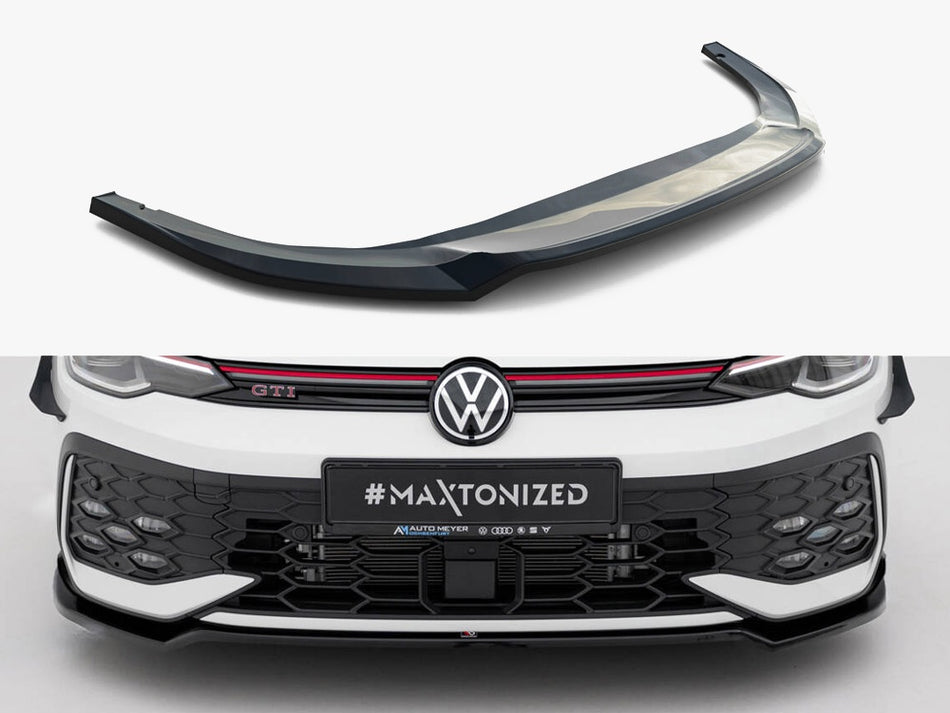 Maxton Design Front Splitter V.3 Volkswagen Golf GTI / GTE / R-Line Mk8 Facelift - VW-GO-8F-GTI-FD3G - Image 1