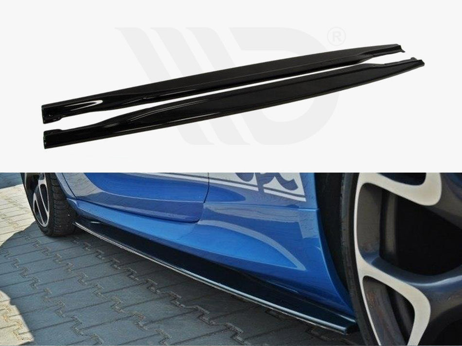 MAXTON DESIGN Side Skirts Diffusers Opel Astra J OPC / VXR - Textured