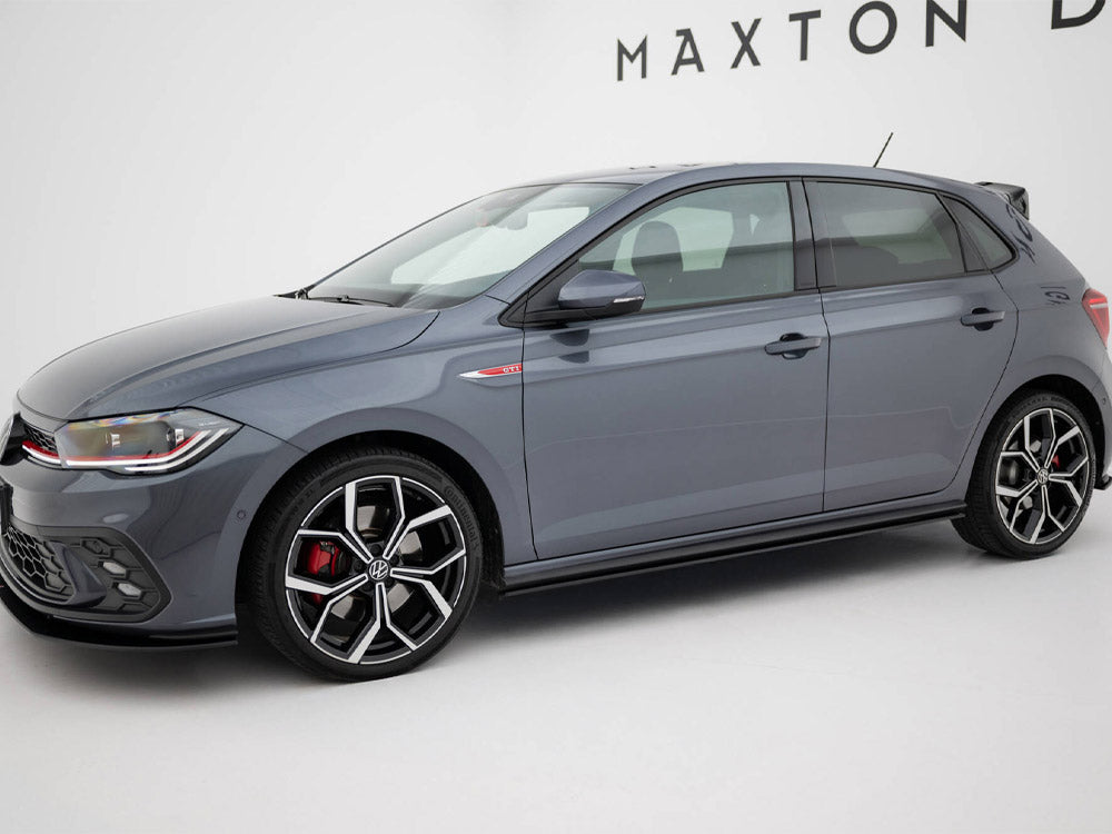 Maxton Design Street PRO Side Skirts Diffusers Volkswagen Polo GTI Mk6 Facelift - VWPO6FGTICNC-SD1B - Image 2