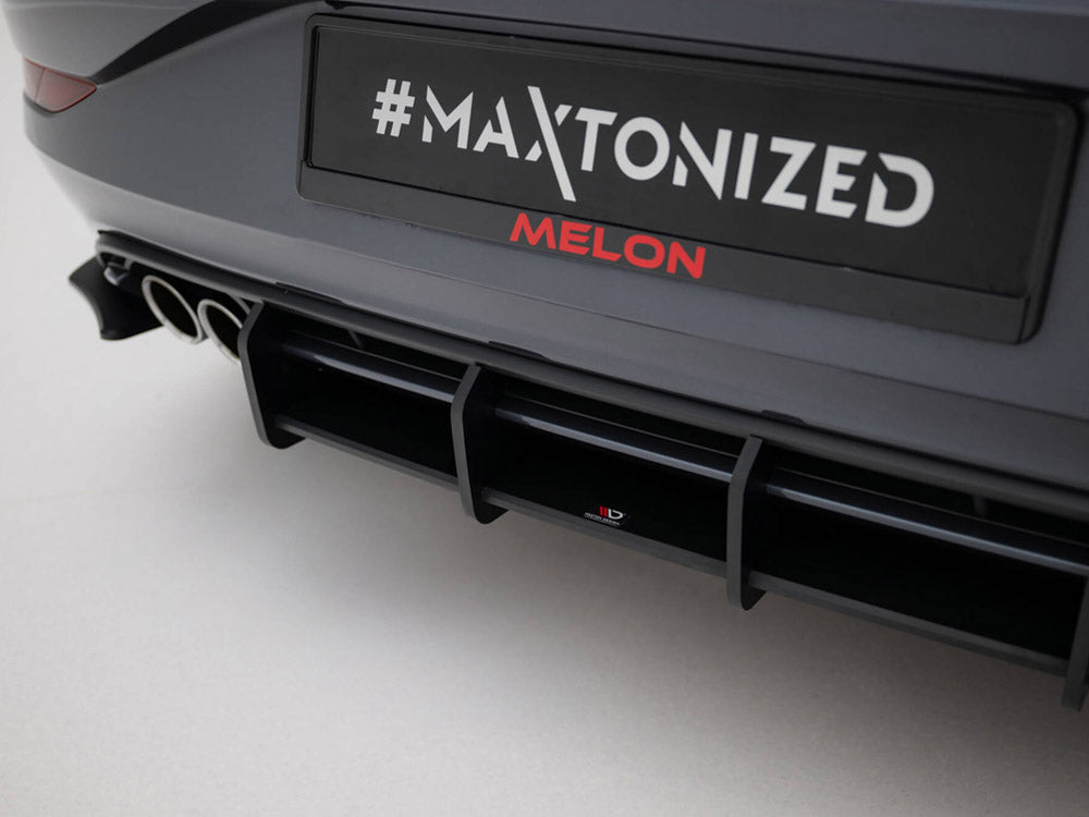 Maxton Design Street PRO Rear Diffuser Volkswagen Polo GTI Mk6 Facelift - VWPO6FGTICNC-RS1B - Image 4