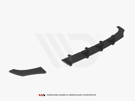 Maxton Design Street PRO Rear Diffuser Volkswagen Polo GTI Mk6 Facelift - VWPO6FGTICNC-RS1B - Image 5