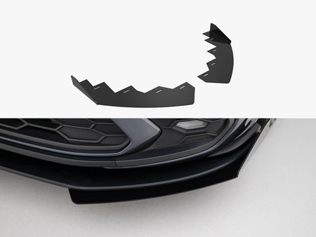 Maxton Design Front Flaps Volkswagen Polo GTI Mk6 Facelift - VWPO6FGTICNC-FSF1G - Image 1