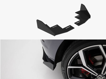 Maxton Design Rear Side Flaps Volkswagen Polo GTI Mk6 Facelift - VWPO6FGTICNC-RSF1G - Image 1