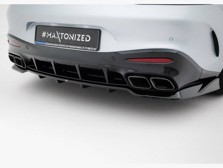 Rear Splitter (Vertical Bars) V.2 Mercedes-AMG GT 63 / 55 / 63 S E Performance C192
