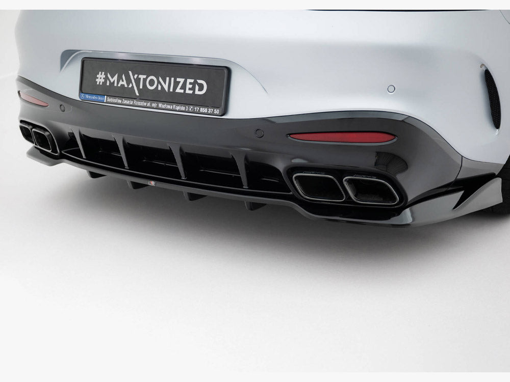 Maxton Design Rear Splitter (Vertical Bars) V.2 Mercedes-AMG GT 63 / 55 / 63 S E Performance C192 - ME-AMG-GT-2-63-RD2G+RD4G - Image 3
