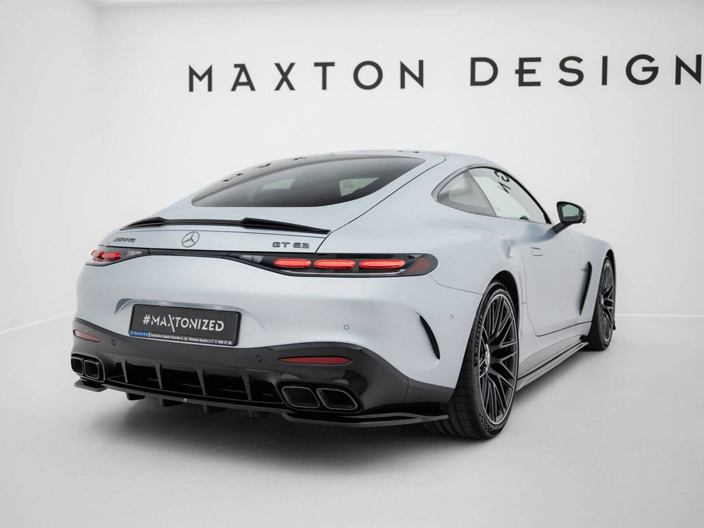Maxton Design Rear Splitter (Vertical Bars) V.1 Mercedes-AMG GT 63 / 55 / 63 S E Performance C192 - ME-AMG-GT-2-63-RD1G+RD3G - Image 2